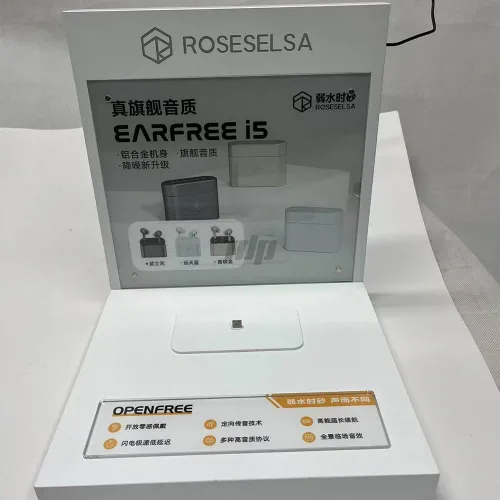 
E1004 Custom Headphone Stand Black Acrylic Headphone Display Stand Retail